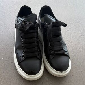 Alexander McQueen Black and White Women's Sneakers